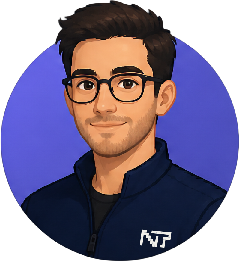 Nicolás Torres professional links on LinkedIn, GitHub, Behance, Instagram, YouTube and TikTok.
