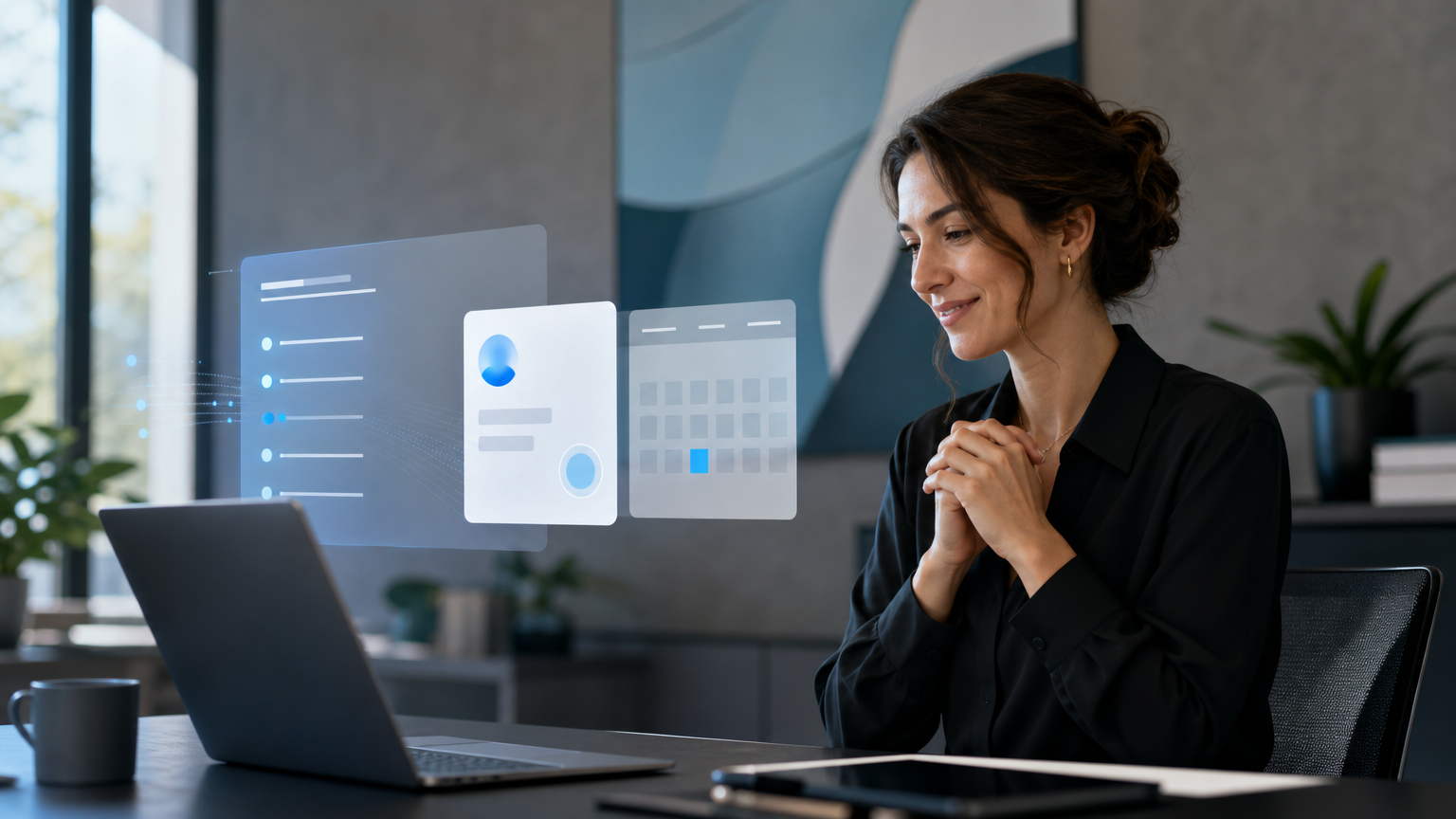 Flujo de seguimiento post-formulario con IA desde el submit hasta CRM, respuesta, handoff y métricas.