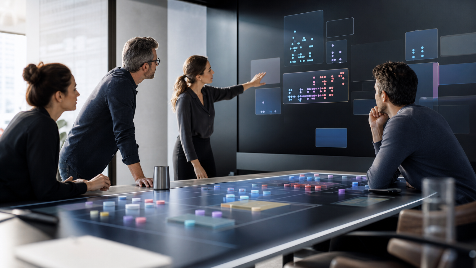 Matriz de tareas automatizables para equipos comerciales según repetición, riesgo, valor y control humano.
