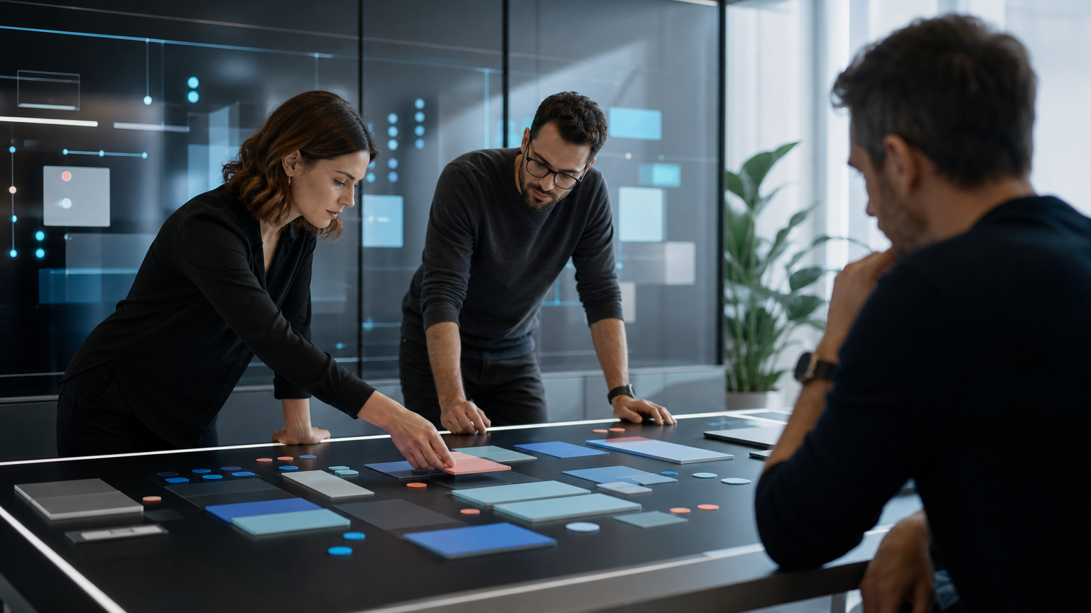 Matriz de priorización para automatización comercial con IA según impacto comercial y complejidad operativa.