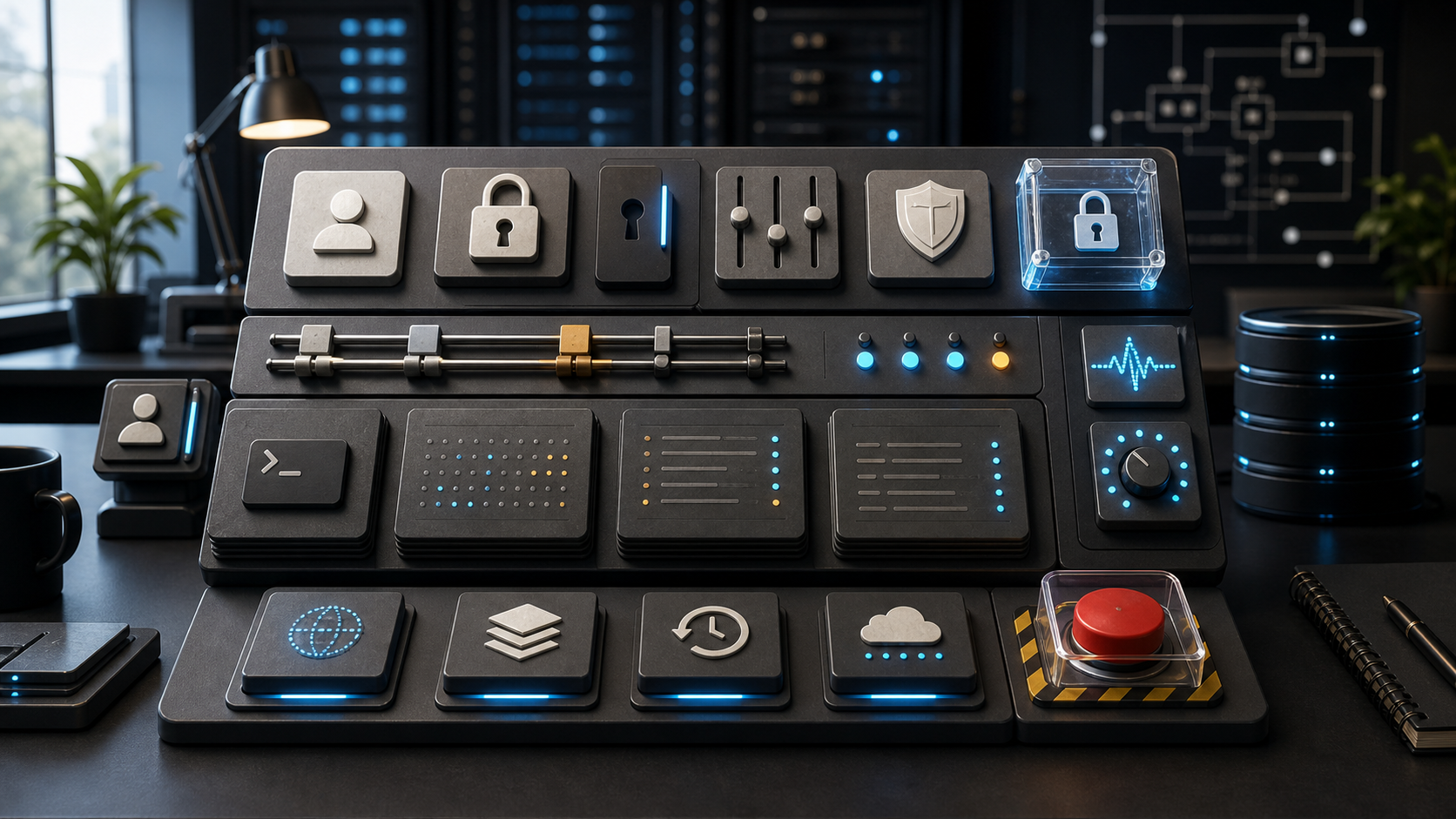 Controles de seguridad para operación desatendida con Codex: permisos, logs, backups, rollback y parada de emergencia.