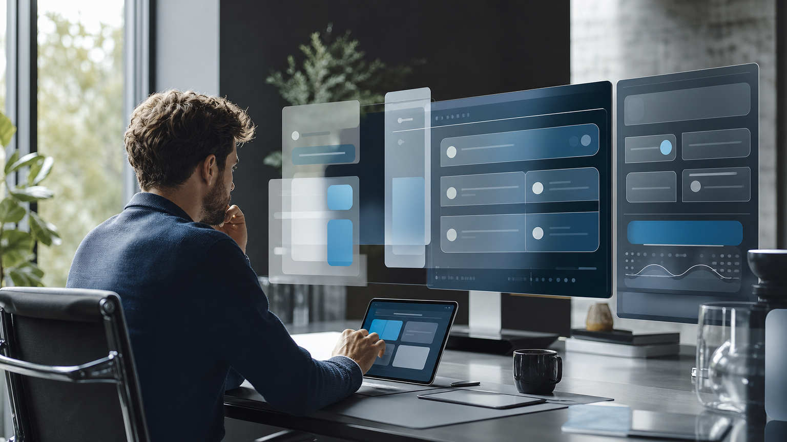 Arquitectura mínima de un agente IA comercial a medida con datos, reglas, herramientas, CRM y handoff humano.