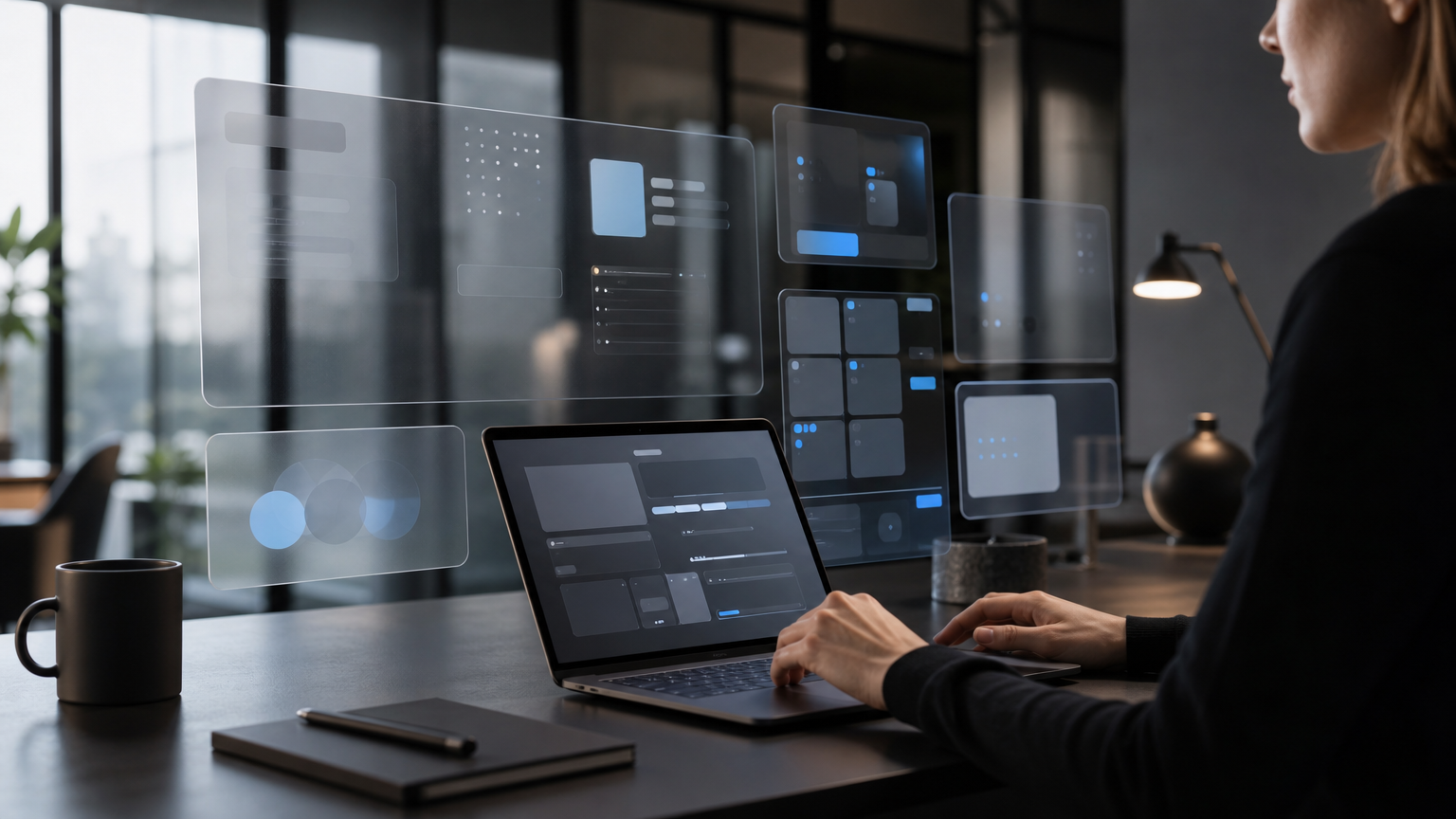 Arquitectura mínima de automatización comercial con IA con proceso, conocimiento, reglas, herramientas, CRM, handoff y métricas.